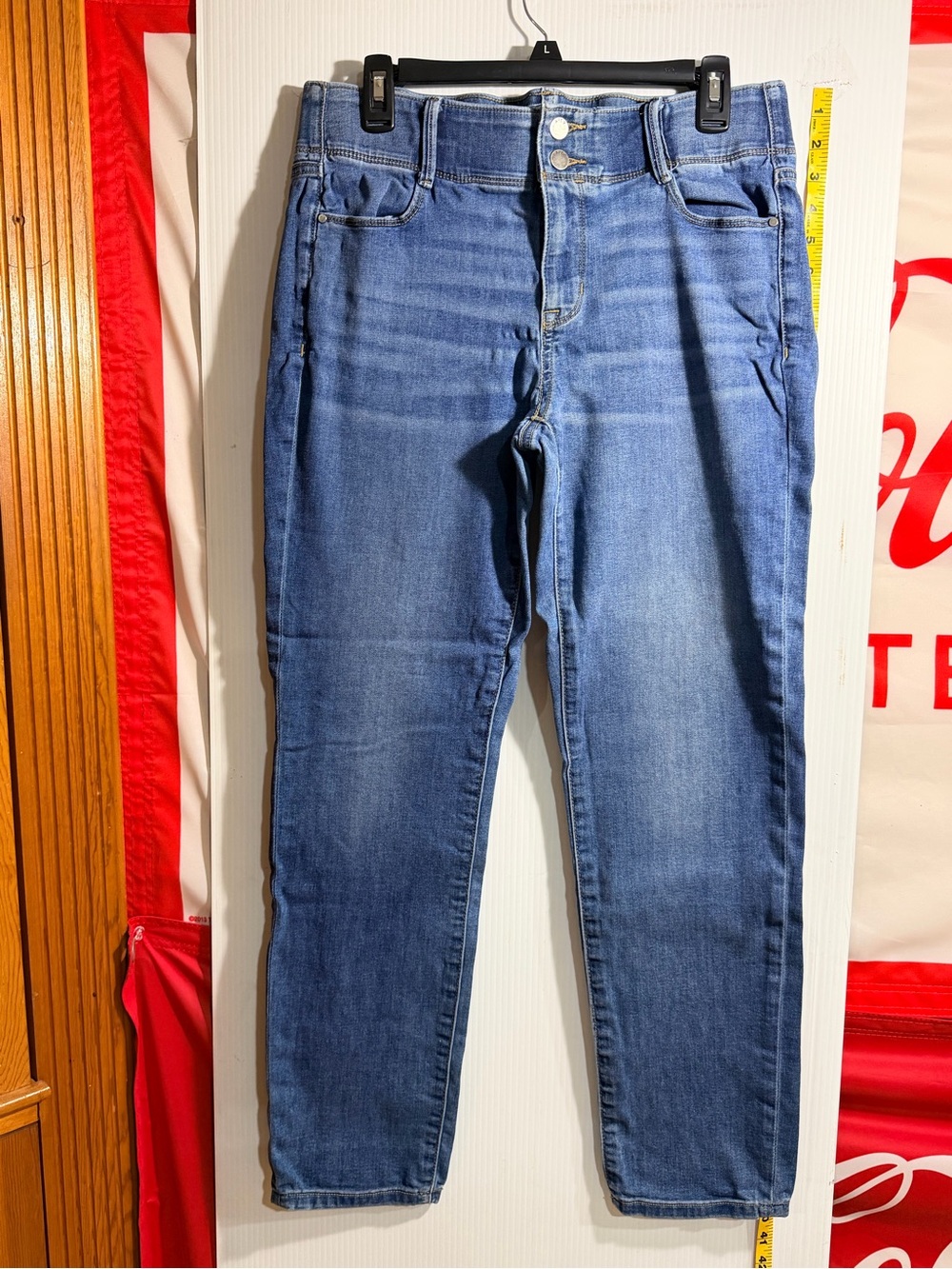 Apt. 9 Women's Slim Stretch Jeans - Medium Blue Wash